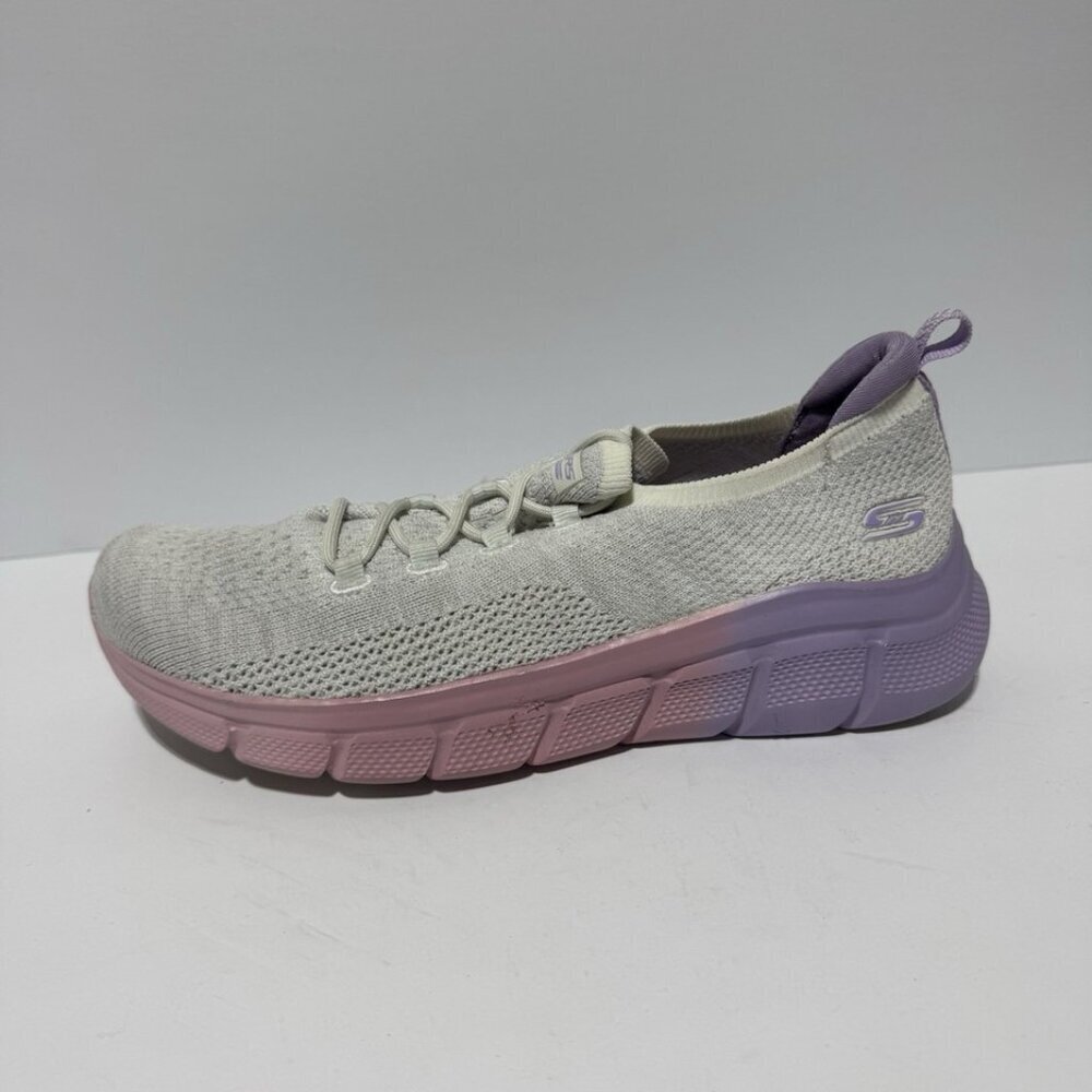 Skechers Womens B Flex Sneakers White Size 9 M